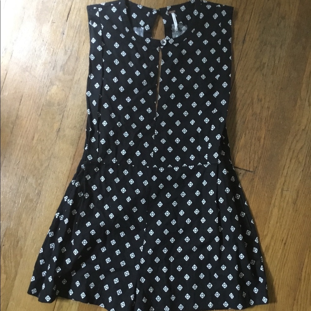 Free People Printed Romper